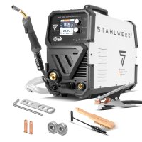 B-Ware: Schwei&szlig;ger&auml;t MIG MAG 200 Doppelpuls Pro vollsynergisches 200 Ampere