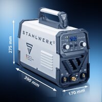 B-Ware: Schwei&szlig;ger&auml;t DC WIG 200 ST IGBT mit 200 Ampere und MMA E-Hand