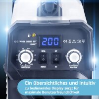 B-Ware: Schwei&szlig;ger&auml;t DC WIG 200 ST IGBT mit 200 Ampere und MMA E-Hand