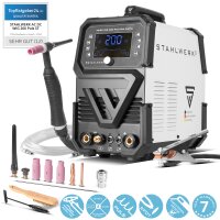 B-Ware: Schutzgas Schweißgerät AC/DC WIG 200 Puls Pro Digital Spot 200 A