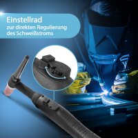 B-Ware: Schutzgas Schweißgerät AC/DC WIG 200 Puls Pro Digital Spot 200 A