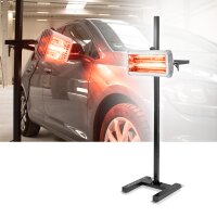 B-Ware: Infrarot Lacktrockner IL-1200 ST mit 1.200 Watt und Stativ