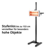 B-Ware: Infrarot Lacktrockner IL-1200 ST mit 1.200 Watt...