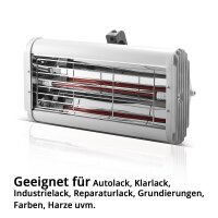 B-Ware: Infrarot Lacktrockner IL-1200 ST mit 1.200 Watt und Stativ
