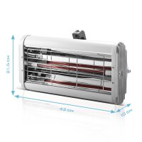 B-Ware: Infrarot Lacktrockner IL-1200 ST mit 1.200 Watt und Stativ