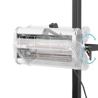 B-Ware: Infrarot Lacktrockner IL-1200 ST mit 1.200 Watt und Stativ