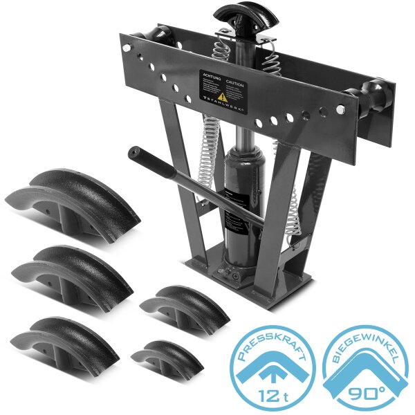 B-Ware: Rohrbiegemaschine bis 90° 12 t Presskraft hydraulisches Rohrbiegegerät