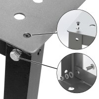 B-Ware: Schweißtisch 500 kg Tragkraft und 3 mm Arbeitsplatte 91,5 x 46 x 90 cm