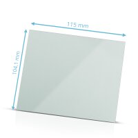STAHLWERK Schweißhelm Vorsatzscheiben 6er Set | Ersatzgläser innen und außen | Schweißschutzglas | Visierglas | Schutzglas nach EN ISO 16321 | Ersatzscheiben für den Vollautomatik Schweißhelm WORKER