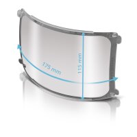 STAHLWERK Schweißhelm Vorsatzscheiben 6er Set | Ersatzgläser innen und außen | Schweißschutzglas | Visierglas | Schutzglas nach EN ISO 16321 | Ersatzscheiben für den Vollautomatik Schweißhelm BOOSTER