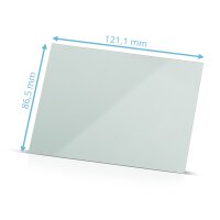 STAHLWERK Schweißhelm Ersatzscheiben 6er Set Ersatzgläser innen und außen| Schweißschutzglas | Visierglas | Schutzgläser EN ISO 16321 für Vollautomatik-Schweißhelm RAPTOR