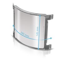 STAHLWERK Schweißhelm Ersatzscheiben 6er Set | Innen-Ersatzgläser und Visierscheibe außen | Schweißschutzglas | Schutzgläser nach EN ISO EN ISO 16321 für Vollautomatik Schweißhelme | TITAN