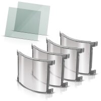 STAHLWERK Schweißhelm Ersatzscheiben 6er Set | Innen-Ersatzgläser und Visierscheibe außen | Schweißschutzglas | Schutzgläser nach EN ISO EN ISO 16321 für Vollautomatik Schweißhelme | TITAN