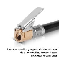 STAHLWERK Compresor ST-110 Pro totalmente equipado | 10 bar | 2,1 CV | 1,6 kW | 210 l/min | Depósito de 10 l | Compresor Whisper sin aceite | Motor sin escobillas | Manguera de 5 metros | Inflador de