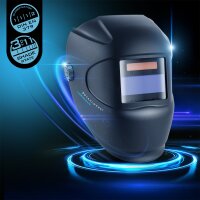 STAHLWERK ROOKIE automatisk svejsehjelm | Robust svejsehjelm | Svejseskærm | Svejsemaske | Mørklægningsfilter til automatisk dæmpning DIN 3 / 11 | Optisk klasse 1/1/1/2