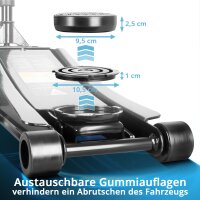 B-Ware: Wagenheber WHB-73 ST mit 3 t Tragkraft schwarz