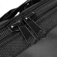 STAHLWERK Werkzeugtasche | 15 Außen- und 6 Innenfächer | Weitöffnende Installateur-Tasche | Tragbarer Werkzeugkoffer | Montagetasche mit Doppelgriff und Gurt | Strapazierfähiges Polyester-Gewebe