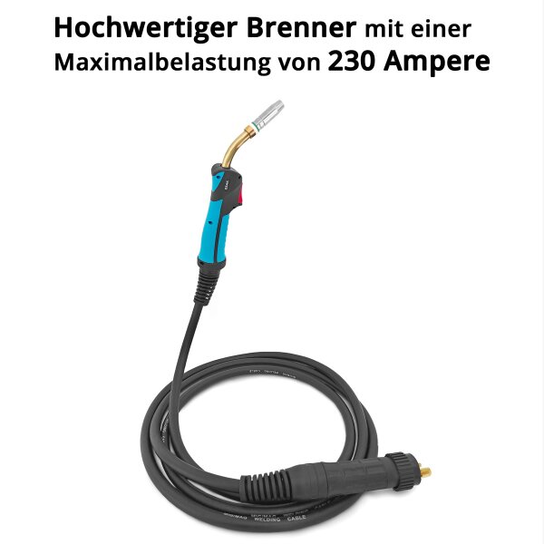 MIG MAG | FLUX Brenner & Schlauchpakete