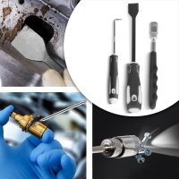 STAHLWERK 12-osainen koukkutyökalusarja | Koukkusarja | Neulakoukku | Tiivistyskoukku | Tiivistyskoukku | Ajoneuvopoimusarja | Tarkkuuskoukku | Magneettiteleskooppi | O-rengastyökalu tiivisteiden irrottamiseen ja asettamiseen