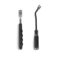 STAHLWERK 12-osainen koukkutyökalusarja | Koukkusarja | Neulakoukku | Tiivistyskoukku | Tiivistyskoukku | Ajoneuvopoimusarja | Tarkkuuskoukku | Magneettiteleskooppi | O-rengastyökalu tiivisteiden irrottamiseen ja asettamiseen