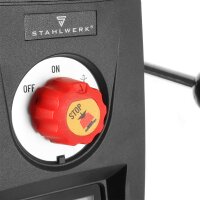 STAHLWERK MBD-800 ST penkkiporakone paikoituslaserilla | 800 W pylväsporakone | 200 - 2 500 rpm | pikaporajännitin 1,5 - 13 mm | pylväsporakone, jossa on 90 mm:n porausisku | digitaalinen näyttö | digitaalinen näyttö