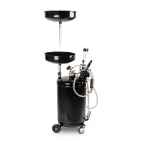 STAHLWERK Odsávačka oleje OD-70 ST s objemem 70 litrů | Mobilní sběrač oleje a vozík na odpadní olej | Vozík na sběr oleje s odlučovačem oleje | Odlučovač oleje pro sběr odpadního oleje