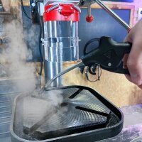 STAHLWERK Set di 3 pistole di soffiaggio ad aria compressa | Lunghezze ugelli 100, 150 e 300 mm | Pressione di esercizio 6 bar | Attacco 1/4" | Pistola di pulizia ad aria compressa ergonomica