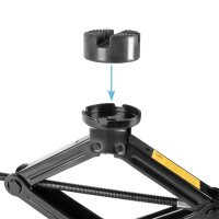 STAHLWERK SWH-2 ST tunkki | saksitunkki | 2 tonnin nostokapasiteetti | teleskooppinen pyöränmutteriavain | kaksoispistorasiat (17/19 mm, 21/23 mm) | laukku | tunkkisarja renkaiden vaihtoon ja korjaamoon.