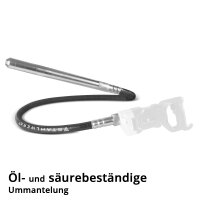 STAHLWERK Rüttelflasche Ø 35 mm | 150 cm Schlauchlänge | Innenrüttler mit flexibler Welle für Elektro-Betonrüttler | Rüttelstab für Betonverdichter, Flaschenrüttler und Einhand-Betonvibratoren