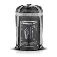 STAHLWERK makuupussi SB-600 ST 2 kpl Kevyt ulkoilumakuupussi jopa 5°C | täyttö 330g/m2 | retkeilymakuupussi | muumimakuupussi | matkamakuupussi | retkeilymakuupussi | retkeilymakuupussi | retkeilymakuupussi