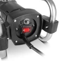 STAHLWERK BR-2300 ST Compactadora de hormigón | 2.300 vatios con 4.000 rpm | Potente vibrador de hormigón | Vibrador de botella para botella vibradora de 35 / 50 mm | Vibrador interior para paredes, techos, cimientos