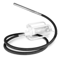 STAHLWERK botella vibratoria Ø 35 mm | 400 cm de longitud de manguera | vibrador interno con eje flexible para vibradores eléctricos de hormigón | manguera vibratoria para compactadores de hormigón, vibradores de botella y vibradores de hormigón