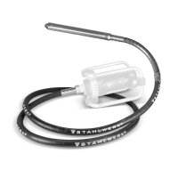 STAHLWERK vibrationsflaske Ø 45 mm | 400 cm slangelængde | stavvibrator med fleksibel aksel til elektriske betonvibratorer | vibrationsslange til betonkomprimatorer, flaskevibratorer og betonvibratorer