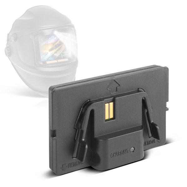 STAHLWERK Wymienny moduł akumulatorowy do latarki czołowej LED RAPTOR | Akumulator litowo-jonowy do latarki czołowej LED | Złącze USB-C | Akumulator do latarki LED