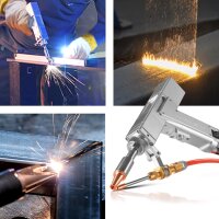 STAHLWERK WCD-1500 Laser Pro saldatore laser | Completamente equipaggiato | 1500 watt | Saldatore laser professionale portatile 3 in 1 per saldare, tagliare e sverniciare con precisione