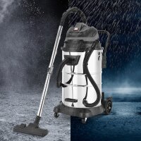 STAHLWERK Nass- und Trockensauger VCL-1400 ST | 1400 W Industriesauger mit 60 L Metallbehälter | Blas- und Staubrüttelfunktion, Sicherheitsabschaltung | Leistungsstarker Werkstattsauger mit Zubehör