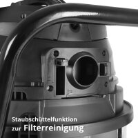 STAHLWERK Nass- und Trockensauger VCL-1400 ST | 1400 W Industriesauger mit 60 L Metallbehälter | Blas- und Staubrüttelfunktion, Sicherheitsabschaltung | Leistungsstarker Werkstattsauger mit Zubehör