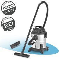 STAHLWERK Nass- und Trockensauger VCL-1200 ST | 1200 W...