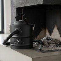 STAHLWERK Aschesauger VCL-1000 ST | Ofensauger mit 20 Liter Schmutzbehälter | 1000 W Leistung | Kamin-Staubsauger mit HEPA Filter | Blasfunktion | Für kalte Asche, Ofen, Grill, Werkstatt