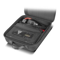 STAHLWERK PB-1400 ST | Powerbank hyppykäynnistin 400 A, 14 000 mAh | Bensiini- ja dieselmoottoreille | Liikuteltava kompressori 3,5 barin käyttöpaineella ja LED-valolla | USB-laturi ja hyppykäynnistin samassa laitteessa