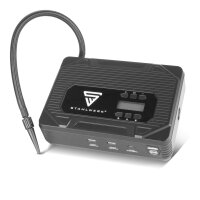 STAHLWERK PB-1400 ST | Powerbank hyppykäynnistin 400 A, 14 000 mAh | Bensiini- ja dieselmoottoreille | Liikuteltava kompressori 3,5 barin käyttöpaineella ja LED-valolla | USB-laturi ja hyppykäynnistin samassa laitteessa