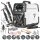 STAHLWERK CTM-250 Puls Pro Soldadora combinada 6 en 1 con protección de gas 200 A | función de pulsos | alimentación de hilo sinérgica | cortadora de plasma integrada 45 A CUT| TIG | MIG MAG | PULS | MMA| FLUX