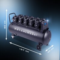 B-Ware: Kompressor ST-2010 Pro 10 bar 8 kW 1050 l/min 200l