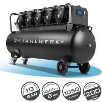 B-Ware: Kompressor ST-2010 Pro 10 bar 8 kW 1050 l/min 200l