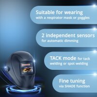 B-Ware: Automatik Schwei&szlig;helm WORKER