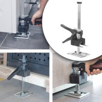 B-Ware: Hebewerkzeug 2er Set mit 220 kg Tragkraft und 23 cm Hubh&ouml;he