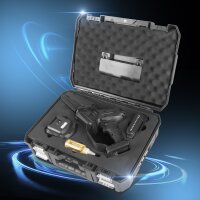 STAHLWERK Mini-Akku-Kettensäge MAK-20 ST mit 2000 mAh Akku | Leistungsstarke Handkettensäge zum Schneiden von Holz aller Art | Elektrische Motorsäge mit Brushless-Technologie | Kompakte Akku-Säge