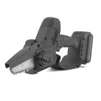 STAHLWERK Mini-Akku-Kettens&auml;ge MAK-20 ST mit 2000 mAh Akku | Leistungsstarke Handkettens&auml;ge zum Schneiden von Holz aller Art | Elektrische Motors&auml;ge mit Brushless-Technologie | Kompakte Akku-S&auml;ge