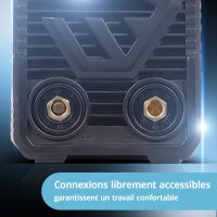 STAHLWERK ARC 200 MD Poste de soudage à électrodes DC MMA, E-Hand, Lift-TIG Welder | Réglage en continu | Véritable 200 ampères | Très compact et léger | Hot-Start, Anti-Stick, Smart-Refroidissement | Technologie IGBT