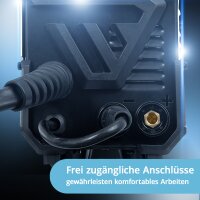 STAHLWERK MIG/MAG 160 M Schwei&szlig;ger&auml;t Vollsynergisches 5 in 1 Kombiger&auml;t mit echten 160 Ampere und 2 Rollen Antrieb / F&uuml;lldraht, MIG MAG, ARC MMA, Lift TIG